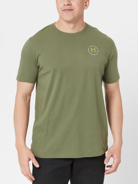 Under Armour Men's Freedom Bass T-Shirt - Green, XXL