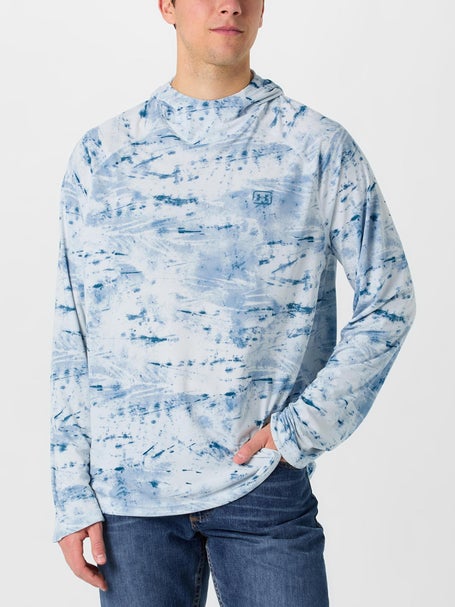 Under Armour Fish Elite Printed Hoodie Distant Gray