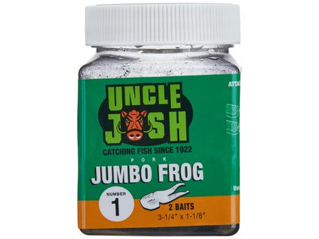 Uncle Josh Jumbo Pork Frog 2pk