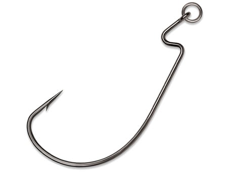 VMC Black Nickel Ringed Wide Gap Hook