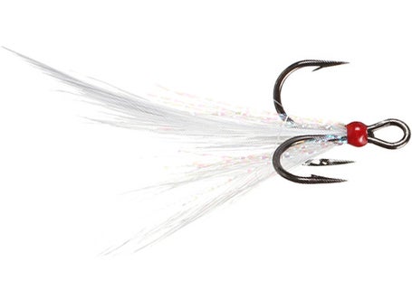 VMC Dressed X-Rap Treble Hook - Black Nickel-Red - 6