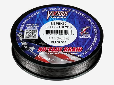 Vicious No-Fade Braid Black Ops Line