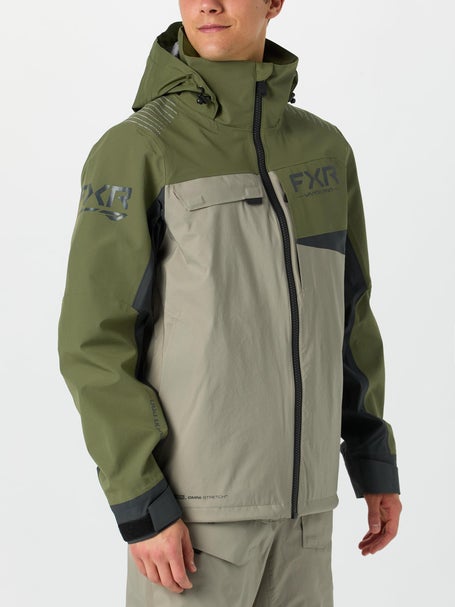 FXR Vapor Pro Tri-Laminate Jacket Moss/Stone