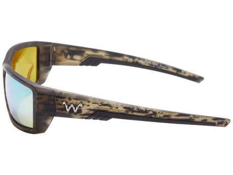Waterland Ashor Sunglasses WaterWood/Blue Mirror