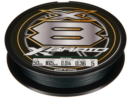XBraid X8 Braid Braided Line Dark Green\