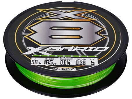 XBraid X8 Braid Braided Line Green White\