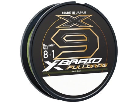 XBraid Fulldrag X9 Marsh Green Braided Line