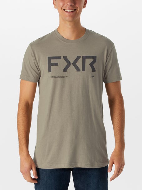 FXR Hydrogen Premium Short Sleeve Shirt Stone/Asphalt