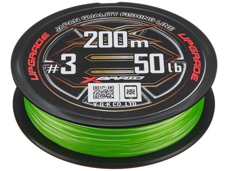 YGK XBRAID Upgrade x8 Braided Line 14lb 200m