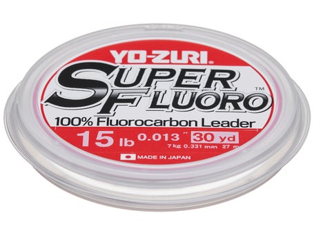 Yo-Zuri Topknot Leader 100% Super Fluorocarbon Natural Clear – BluSpin