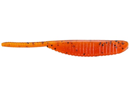 YAMAMOTO pintail worm soft bait 3/4 inch SHAD SHAPE WORM black pit