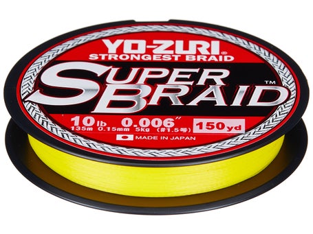 Yo-Zuri SuperBraid Yellow 10 lb