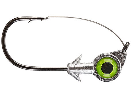 Round Weedless Big Eye Swimbait Jig head 3/8oz 5 Pack