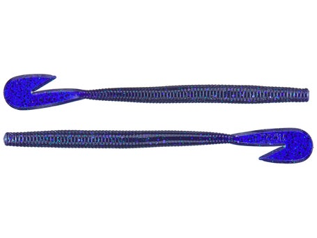 Zoom 051292-SP Original Paddle Tail Speed Worm 5 3/4 15Pk Blue Fleck 