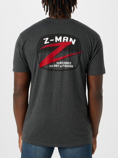 Z-Man Z-Badge Logo Teez Short Sleeve T-Shirt Charcoal Gray / XL