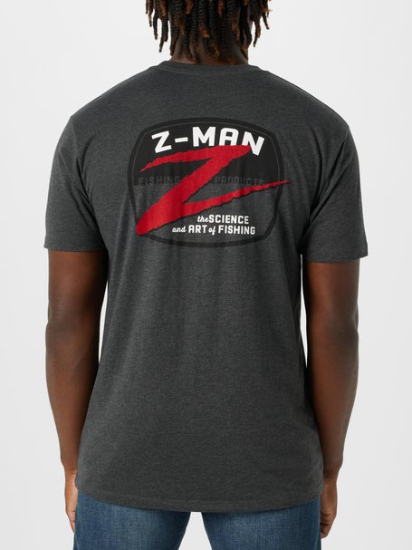 Z-Man Z-Badge Logo Teez Short Sleeve T-Shirt Charcoal Gray / Medium
