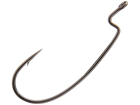 Hameçons Souples Decoy Kg Hook Narrow Worm 37 #2/0 – 8 Pièces Noir