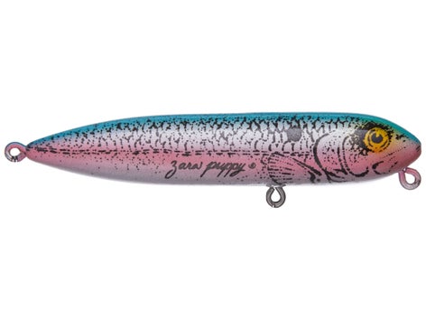 Appât de pêche vintage Heddon ZARA SPOOK G Finish Shad 4 1/2