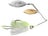 Chartreuse & White Shad - DBL Wil Gld/Slv