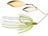 Hot White/Chartreuse - DBL Wil Slv/Gld