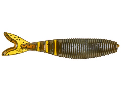 Yamamoto Slim Zako 3.5" Grn Pumpkin Bk Flk