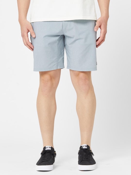 Short Chino Homme Aftco 365 Taille 40, Gris Clair, 7", Neuf Avec étiquettes