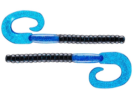 Lot De 5 Paquets Leurres Souples Luck E Strike – Curltail Worms – 60 Vers