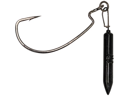 Gamakatsu Offset EWG Worm Hooks - Black, Barbed, Sizes #4 To #5/0 11 thumbnail image