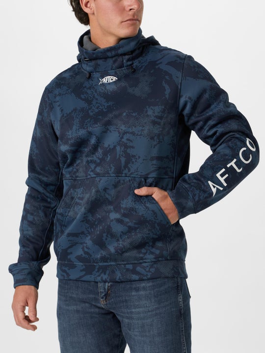 strongAnt Sweat à capuche en coton pour homme avec poche ventrale, Gris, M