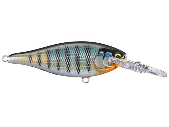 Rapala Shad Rap Elite 7,5 Cm – Leurre Crankbait Noir Mat Doré UV (SRE75 GDMBU) Pour Pêche