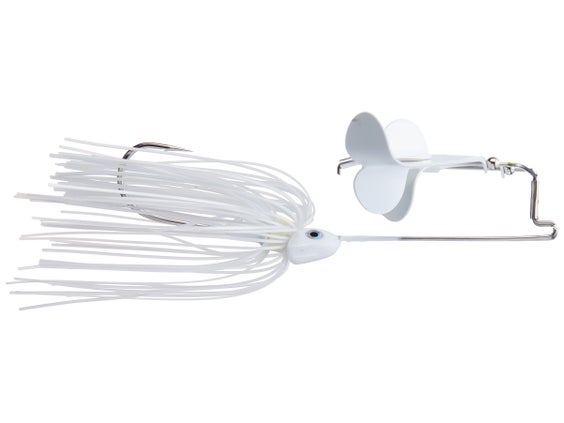 Greenfish Shark Buzzbait White 3/8