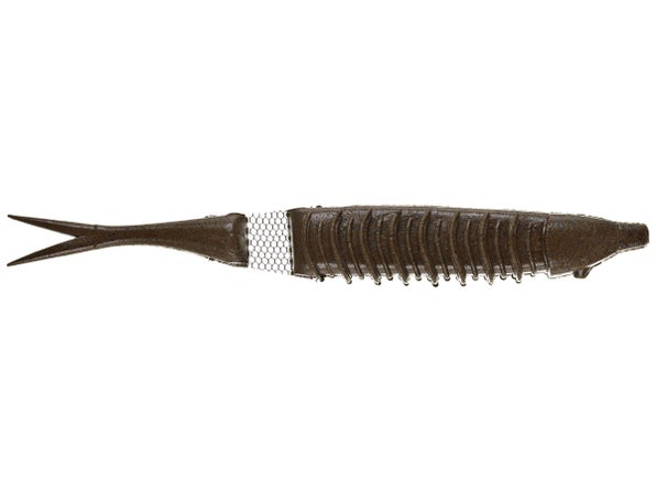 Leurre Souple Jackall Chibi Chinumushi 1.5 Pouces - Flocon Rouge Or - 6 Pièces - Pêche Saumon