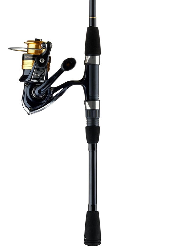 Daiwa D-Vec Carbon Case Travel Spinning Rod Combo Tackle Warehouse