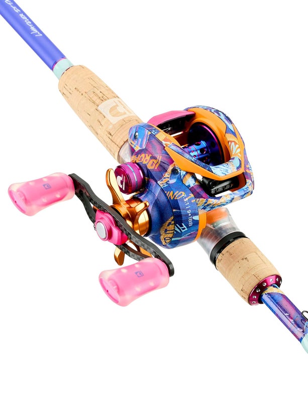 crazy combo fishing pole Profishiency Krazy RIZZ Casting Combo 73 Heavy 10