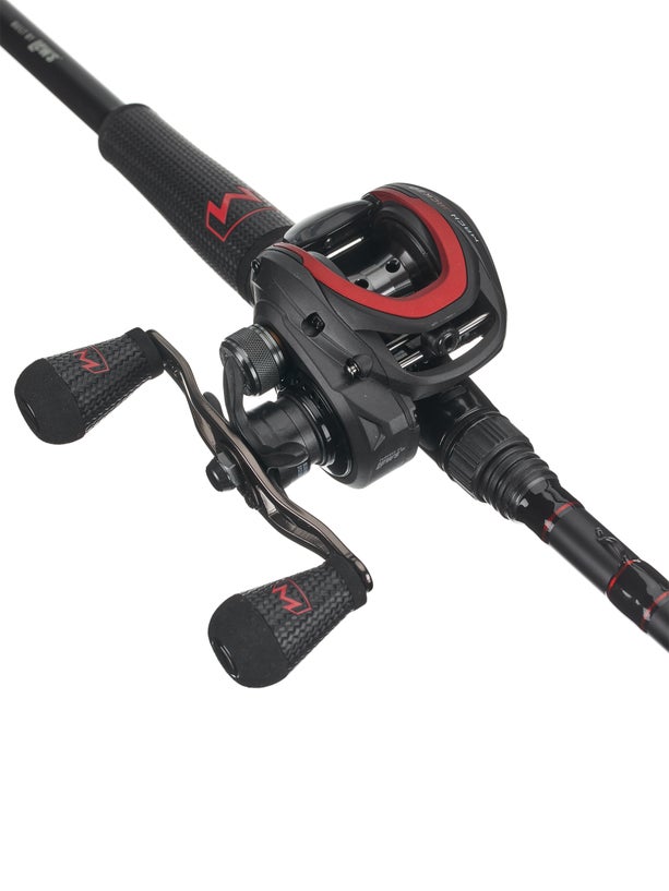 baitcaster combo wish Abu Garcia Max Pro Baitcast The reel features a recessed Catfish Rod | FMJ V2