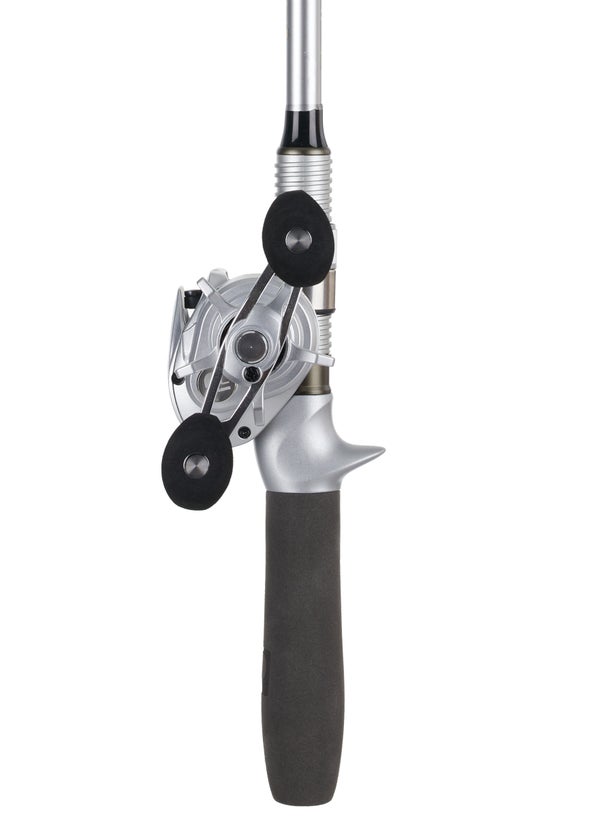 PROFISHIENCY Pocket Combo Baitcasting Silver/Gold