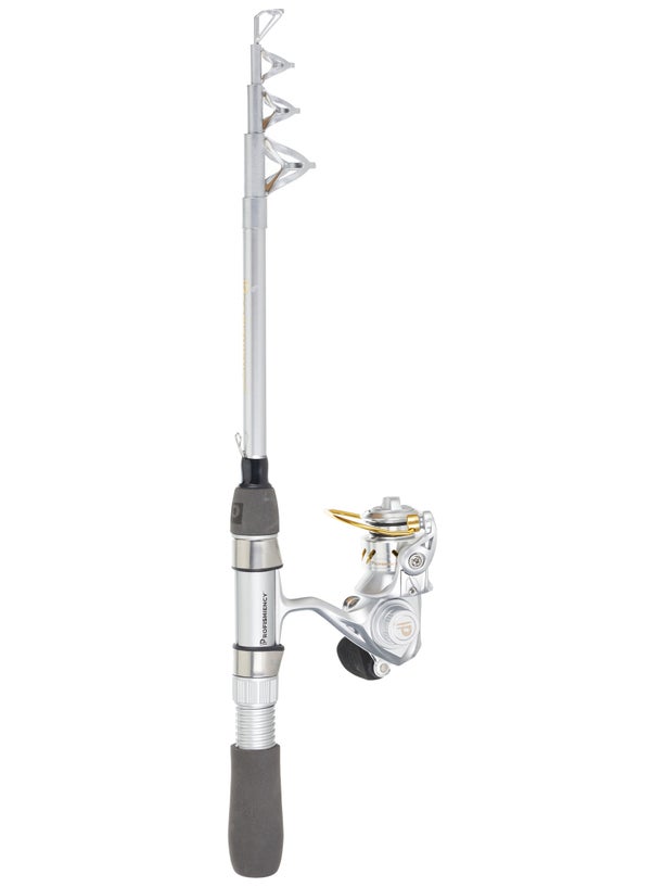 PROFISHIENCY Pocket Combo Spinning Silver/Gold Tackle Warehouse