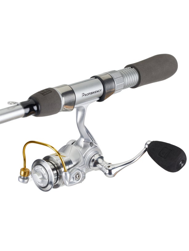 PROFISHIENCY Pocket Combo Spinning Silver/Gold Tackle Warehouse