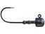 Big Bite Baits Ram Head Jig Black 1/16