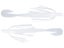 Tightlines UV Boogie Worm Fuzzy 6" 4pk