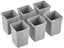 1x1 Deep Customizable Bin