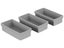 1X2 Thin Customizable Bin 3pk