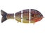 Bucca Brand Baby Bull Gill Swimbait 3.75" 