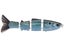 Bucca Brand Bull Mullet Swimbait Bunker 8"