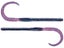Bruiser Baits Curly Tail Worm 10" 7pk