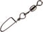 Eagle Claw Crane Swivels w/ Coastlock Snap
