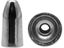 Elite Tungsten Worm Weights Plain 1/2 2pk