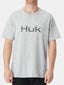 Huk Performance Fishing Shirt Heather Grey MD