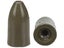 Heavy Metal Tungsten Worm Weight Grn Pump 1/2oz 2pk