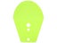 Humdinger Zig-Zag Replacement Blade  Chartreuse #5